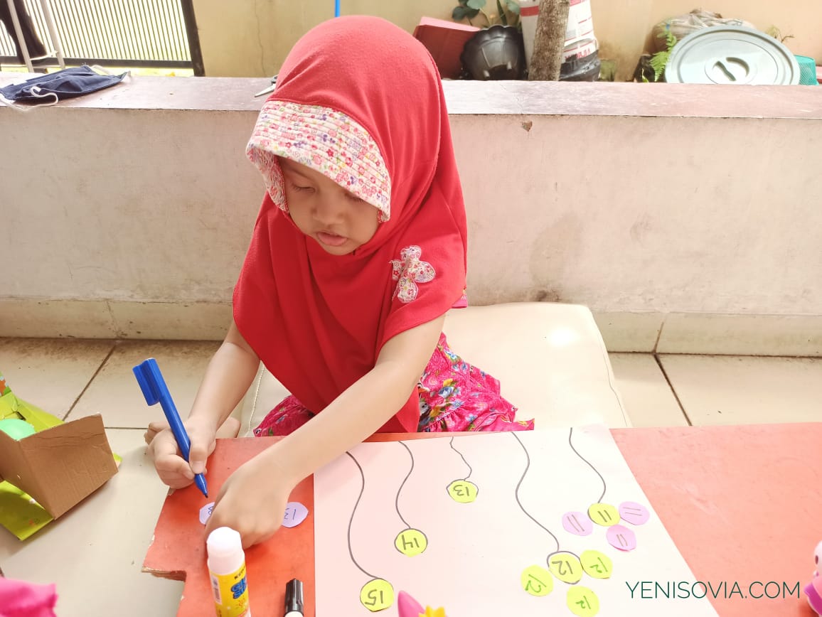 Mengenalkan Angka pada Anak dengan Membuat Bunga Angka mengenalkan angka dengan cara menyenangkan