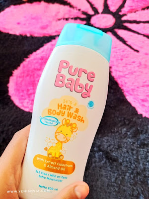 Review-Sabun-Mandi-dan-Shampo-Pure-Baby.-Bisakah-untuk-Kulit-Sensitif? pure baby