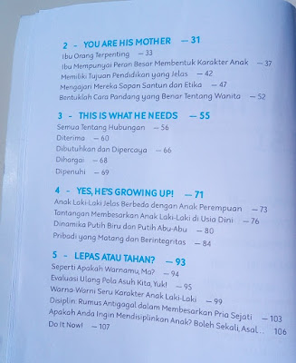daftar isi buku great mom, strong son - rahasia mendidik anak laki-laki menjadi pribadi super