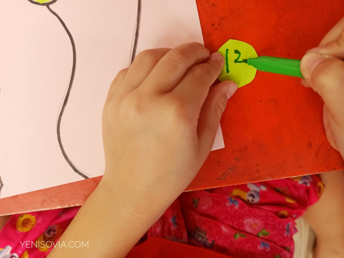 Mengenalkan Angka pada Anak dengan Membuat Bunga Angka latihan menulis angka untuk anak