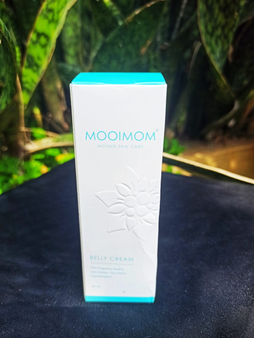 Review Belly Cream MOOIMOM untuk Mencegah dan Mengatasi Perut Gatal saat Hamil Belly Cream Mooimom