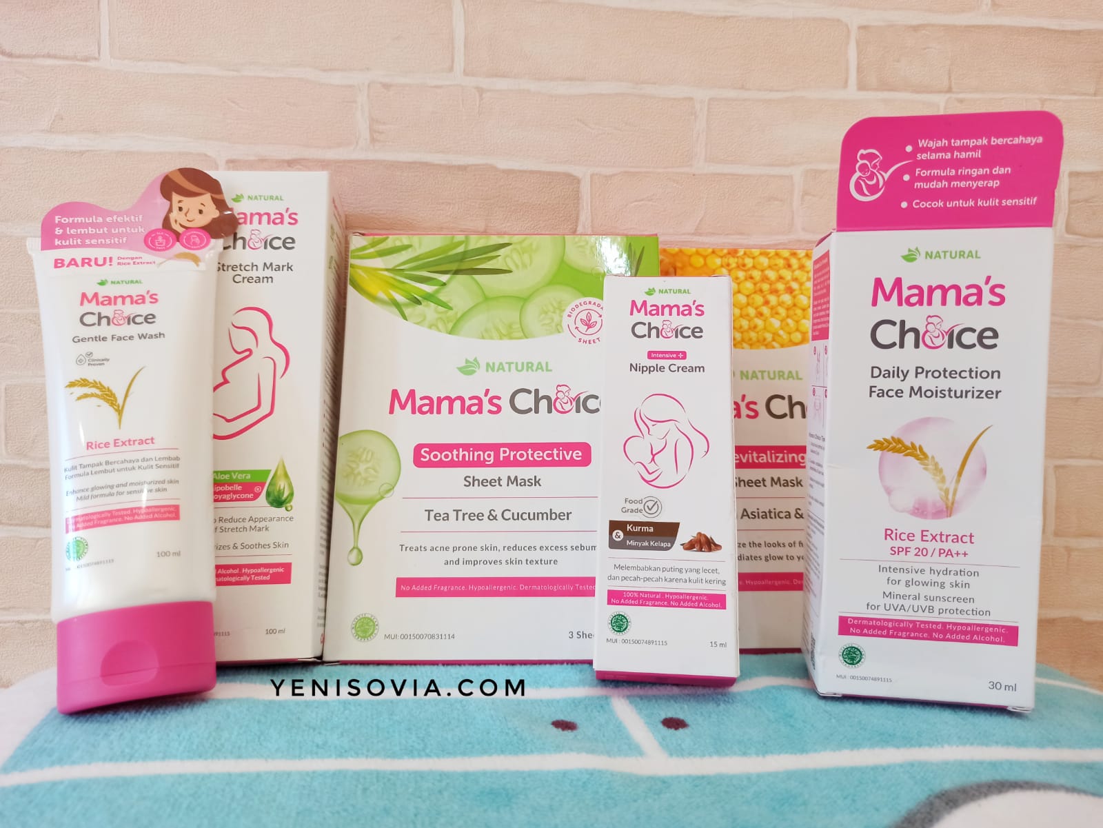 Percaya Diri dengan Skincare Ibu Hamil dan Menyusui yang Aman mama's choice skin care aman untuk ibu hamil dan menyusui