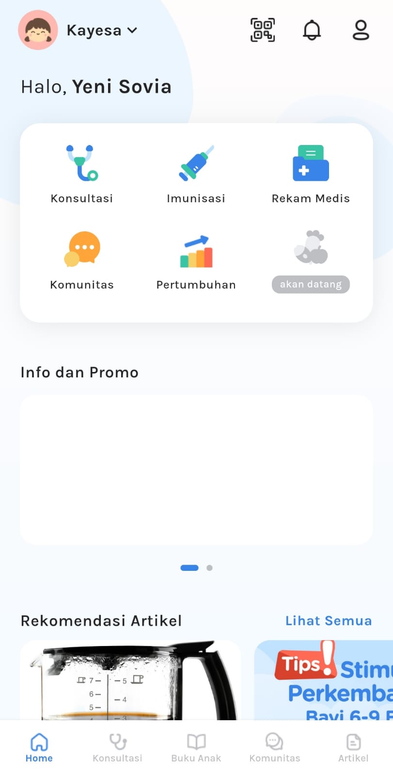 Aplikasi Tumbuh Kembang Anak PrimaKu Fitur aplikasi tumbuh kembang anak PrimaKu