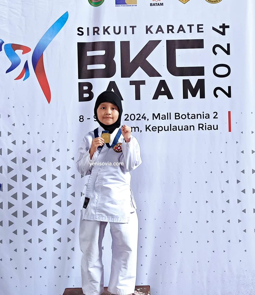 Pertandingan Karate Pertama Erysha Pertandingan Karate Pertama Erysha