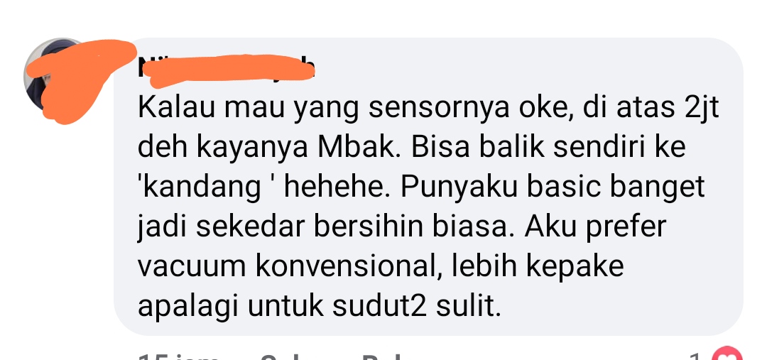 Solusi untuk Kewarasan Ibu di Rumah Vacuum Cleaner