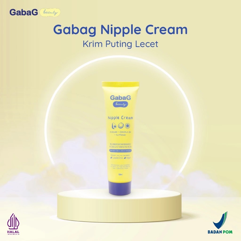 Krim Puting Lecet dari Gabag. Bye Menyusui Sakit krim untuk puting luka karena menyusui