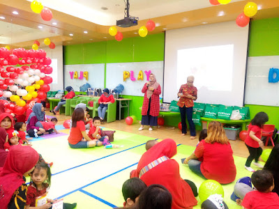 serunya kids playdate dan mini talkshow kecerdasan majemuk anak di KALCare seminar parenting di kalcare