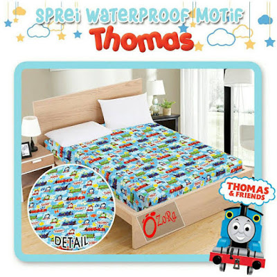 Mengajarkan-Toilet-Training-dengan-Happy-pada-Anak  sprei anti air (waterproof) untuk membantu toilet training anak