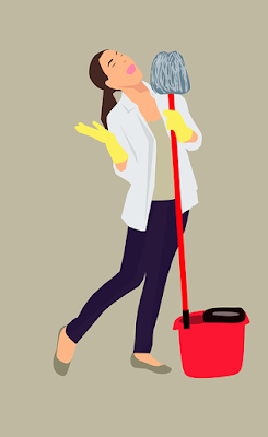 Bekerja-di-Rumah-Tanpa-ART. Yes or No? cara manajemen waktu untuk ibu tanpa asisten rumah tangga