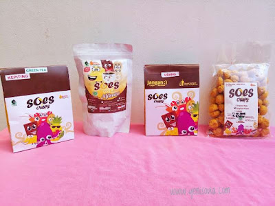 Caraku-Berdamai-dengan-Inner-Childku varian rasa soes crispy