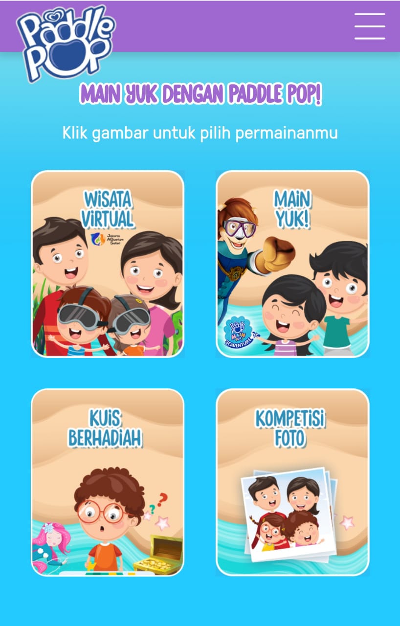 Serunya Wisata Laut Bersama Paddle Pop di Rumah