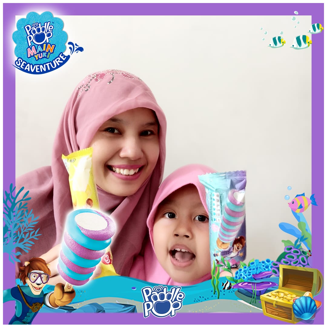 Serunya Wisata Laut Bersama Paddle Pop di Rumah es cream