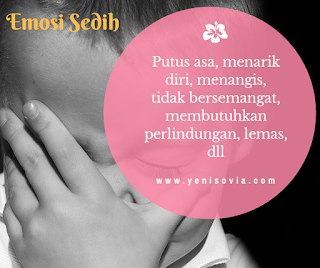 Cara Mengendalikan Emosi Ibu Pada Anak  Emosi sedih