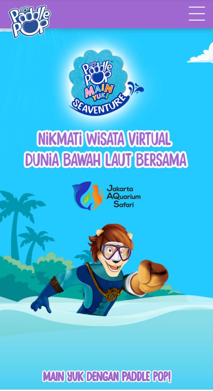 Serunya Wisata Laut Bersama Paddle Pop di Rumah Wisata laut paddle pop